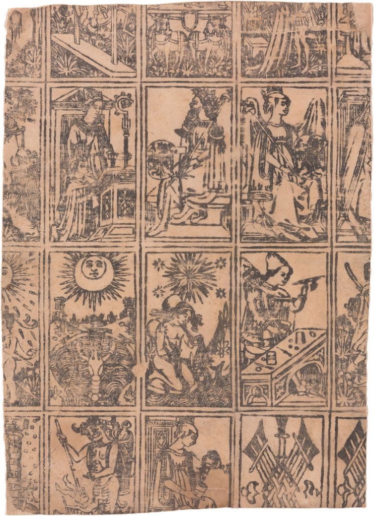 Historia de las cartas del tarot de juego de cartas a ritual místico