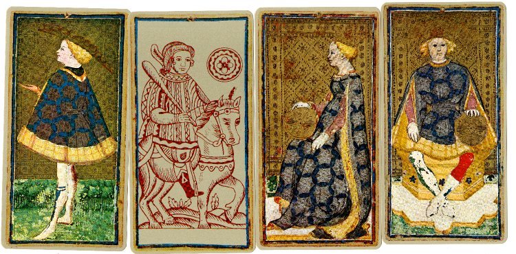 historia de las cartas del tarot