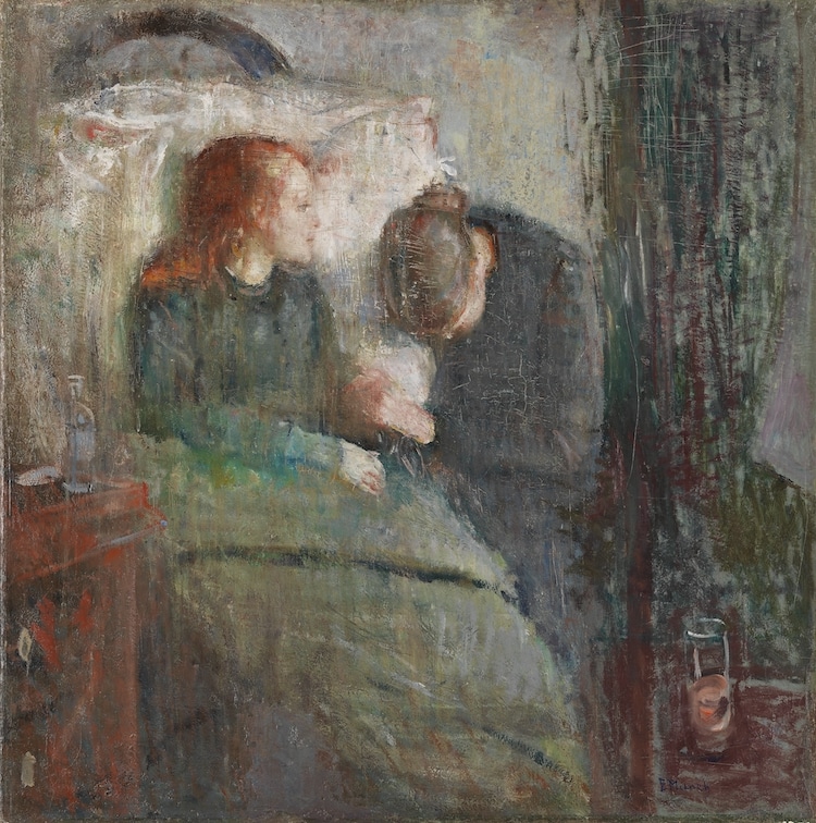 The Sick Child by Edvard Munch