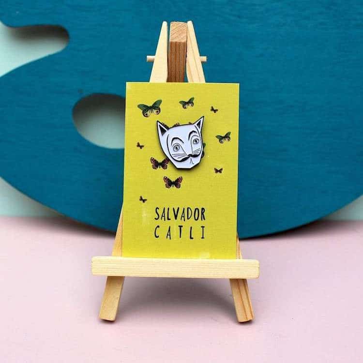 Salvador Catli Enamel Pin