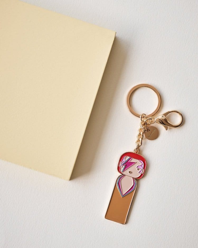 Sketch Inc Aladdin Sane Keychain