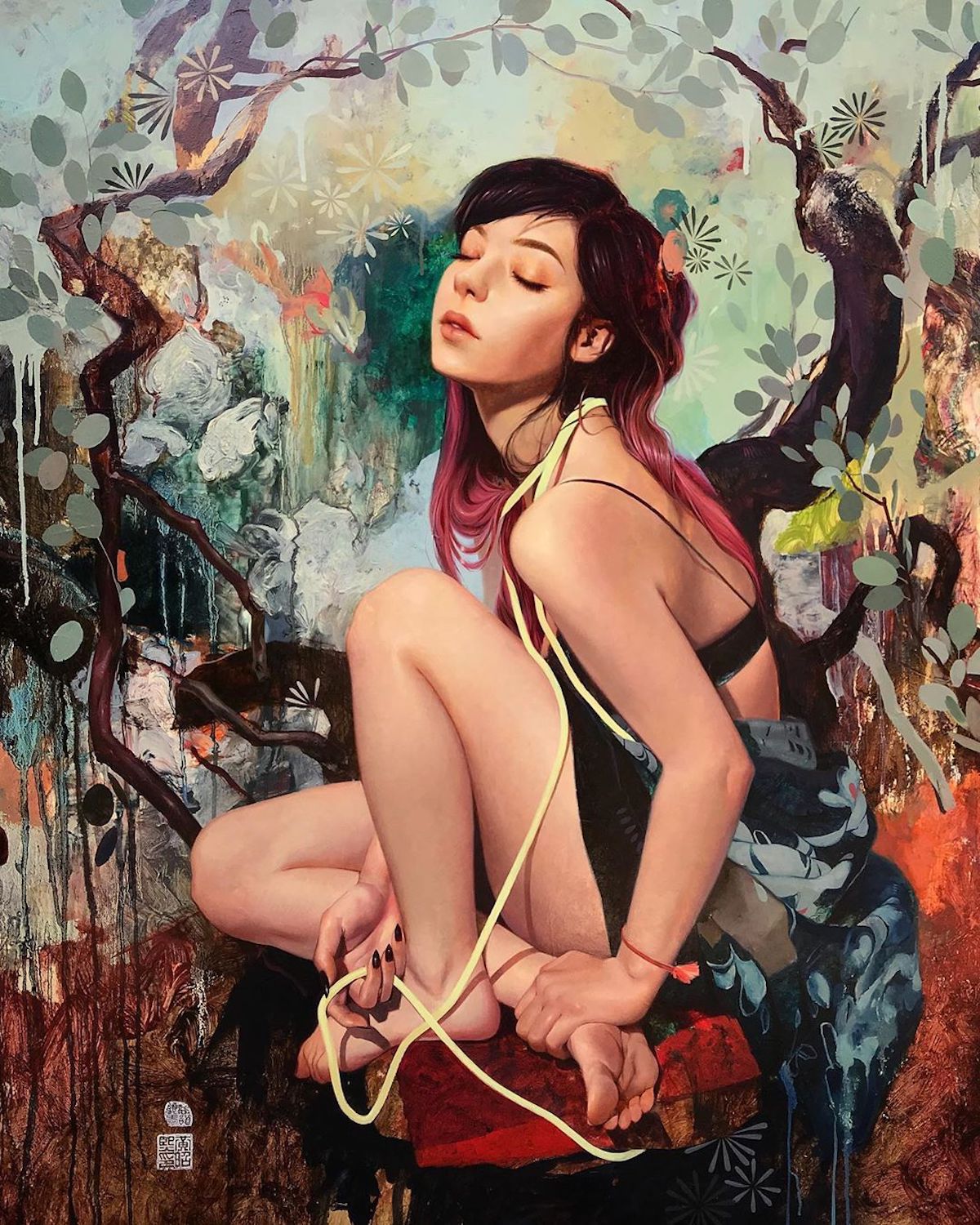 Contemporary Figurative Paintings by Soey Milk