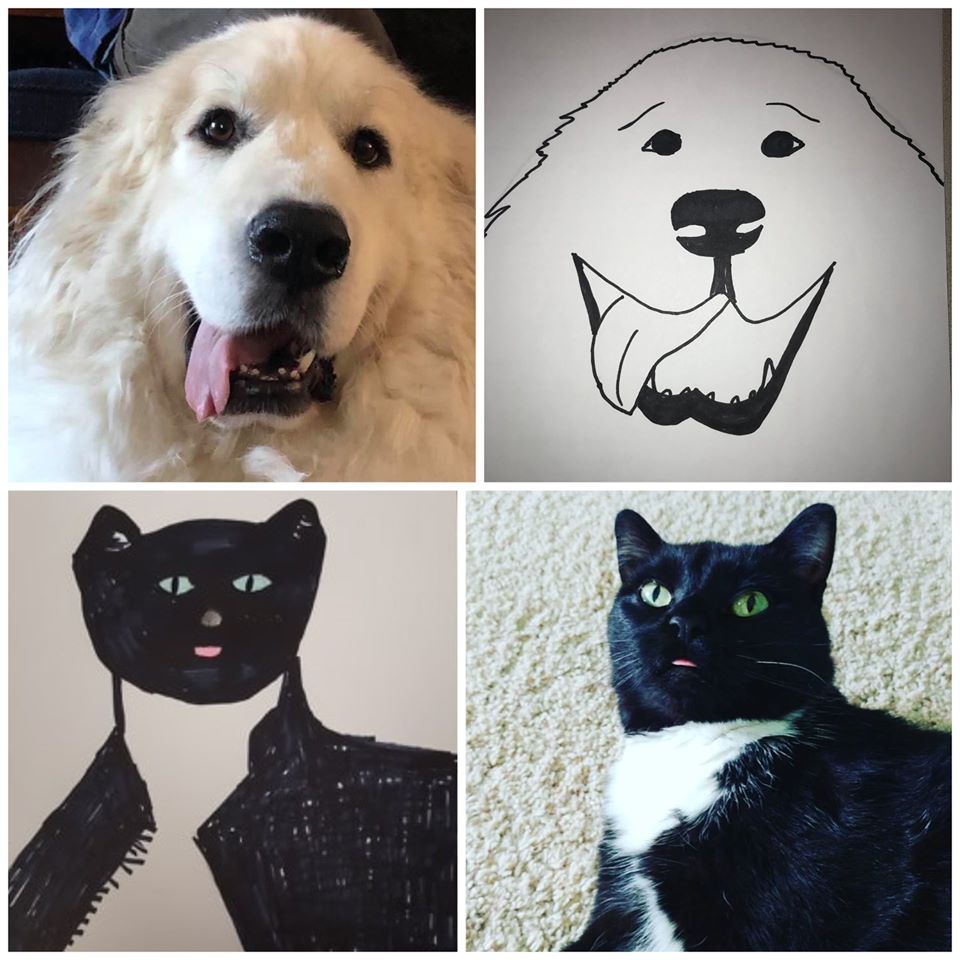 Humane Society Will Create a “Bad” Drawing of Your Pet If You Donate