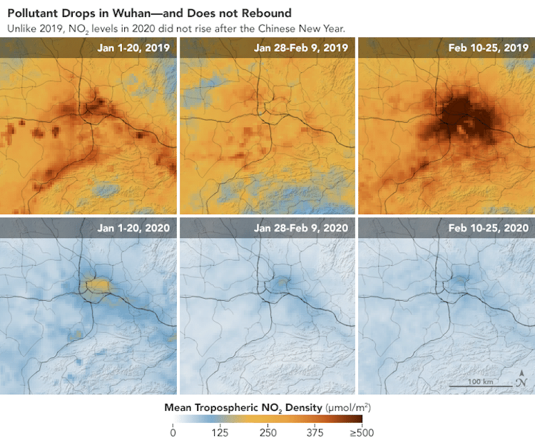 Air Pollution in Wuhan During Covid-19