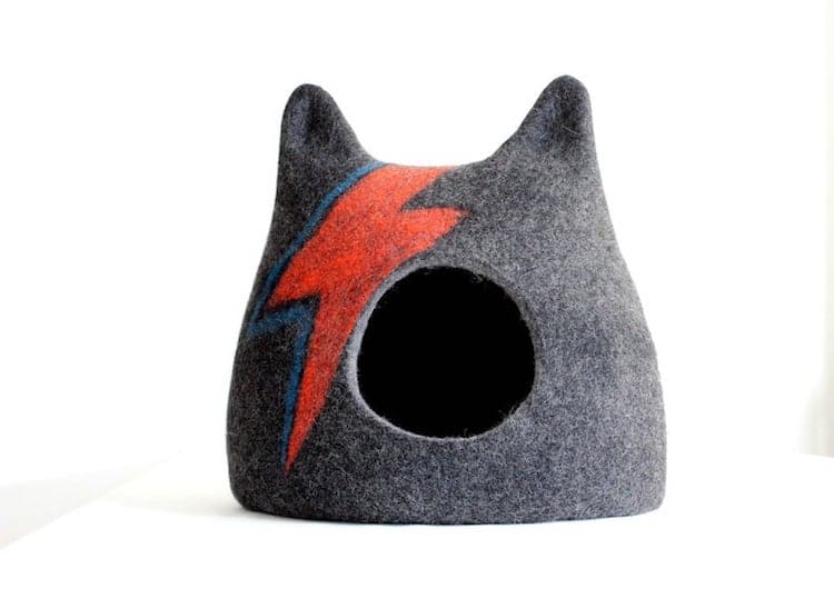 Ziggy Stardust cama para gato de david bowie