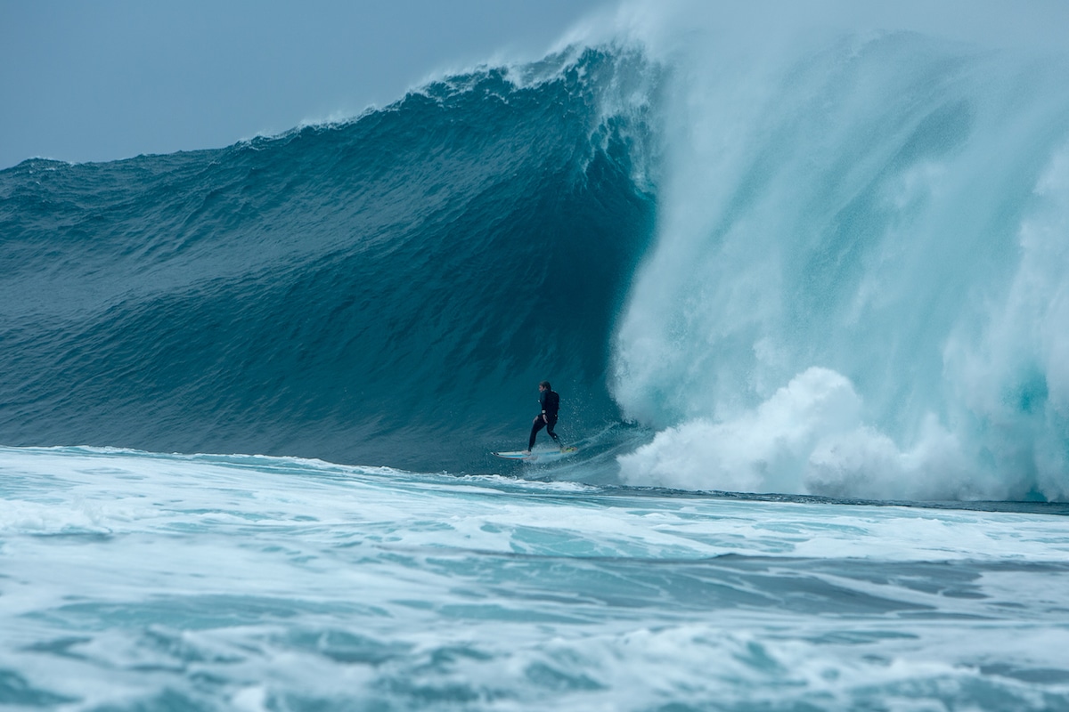Surfing a Big Wave