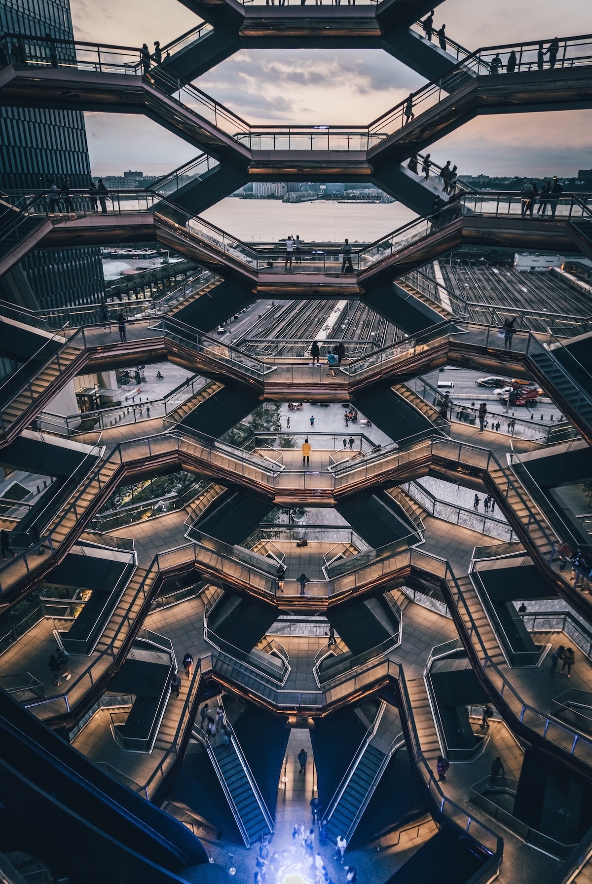 The Vessel at Hudson Yards in New York