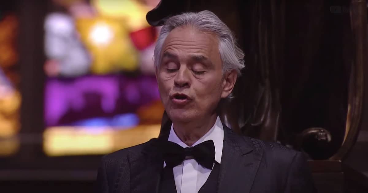 Watch Andrea Bocelli's Inspiring Easter Performance at Milan's Duomo