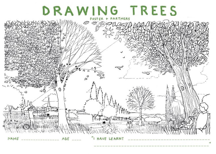 How to Draw a Tree Instructions from Foster + Sons