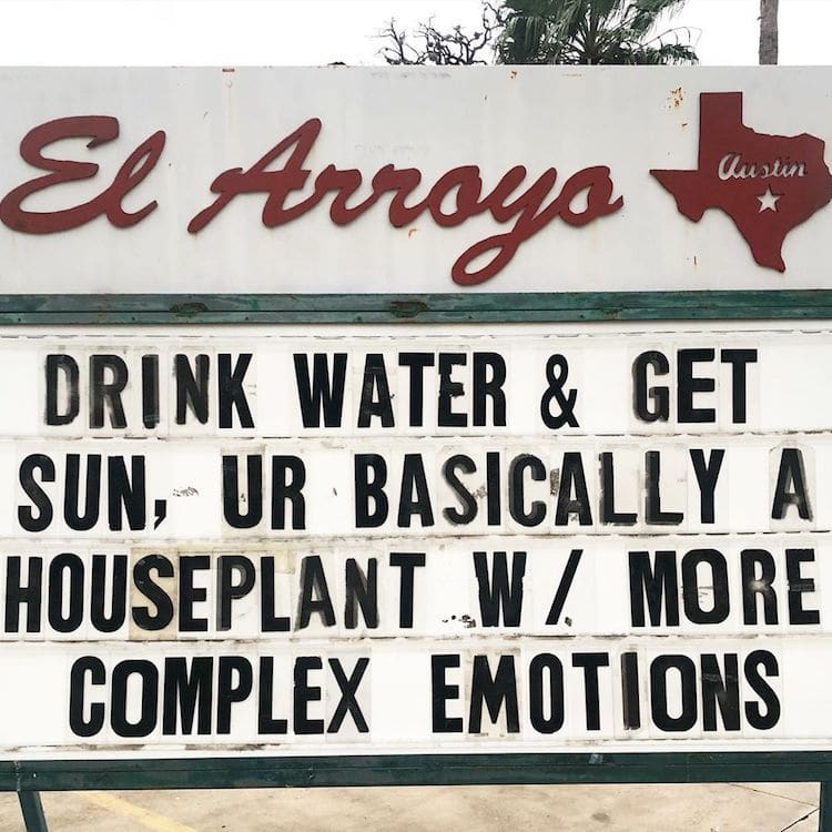 Funny Signs by El Arroyo Restaurant