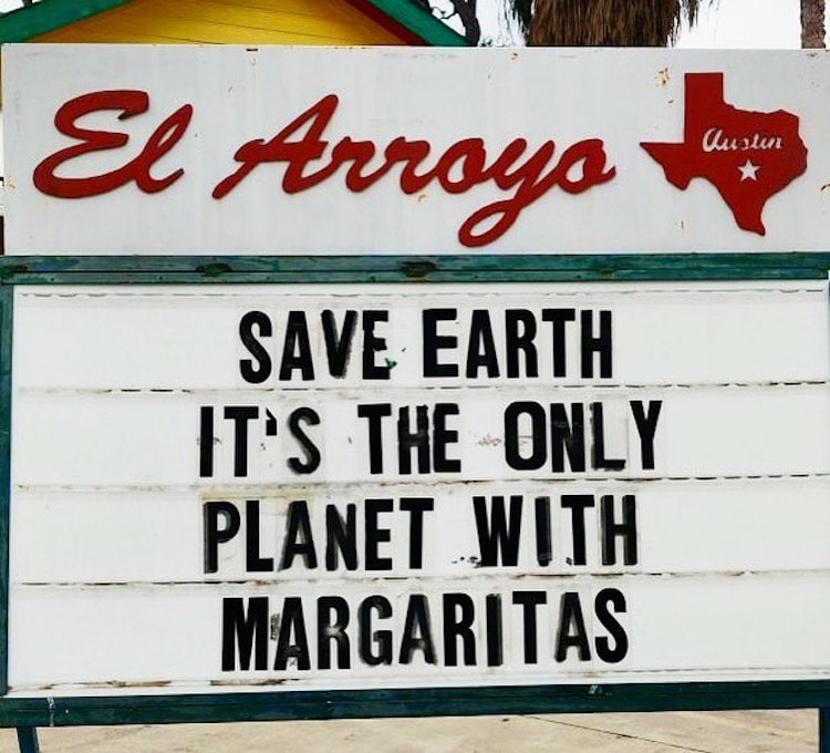 Funny Signs by El Arroyo Restaurant