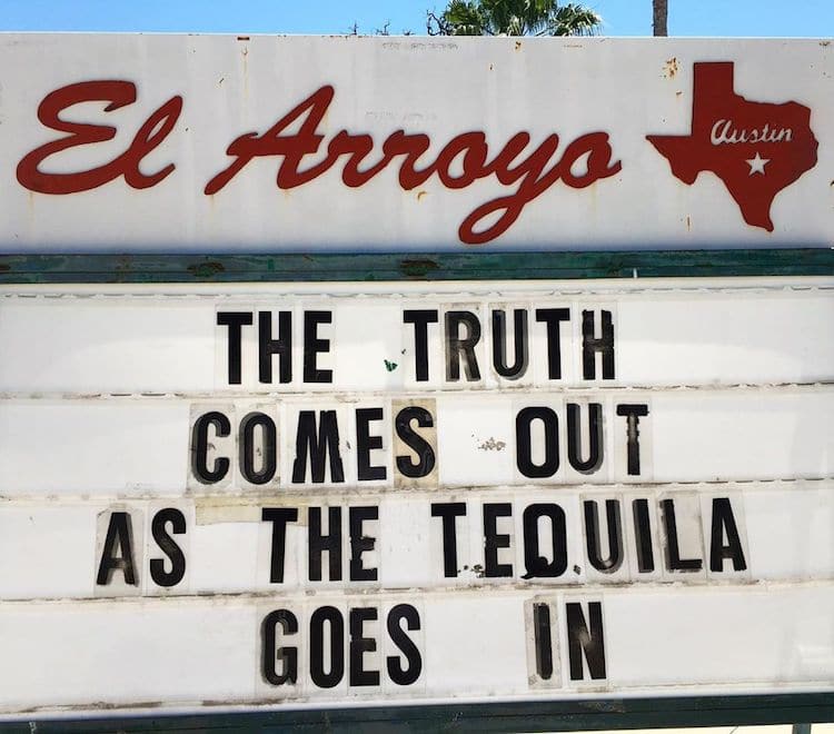 Funny Signs by El Arroyo Restaurant