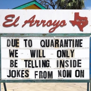 Texan Restaurant Writes Hilarious Signs Every Day