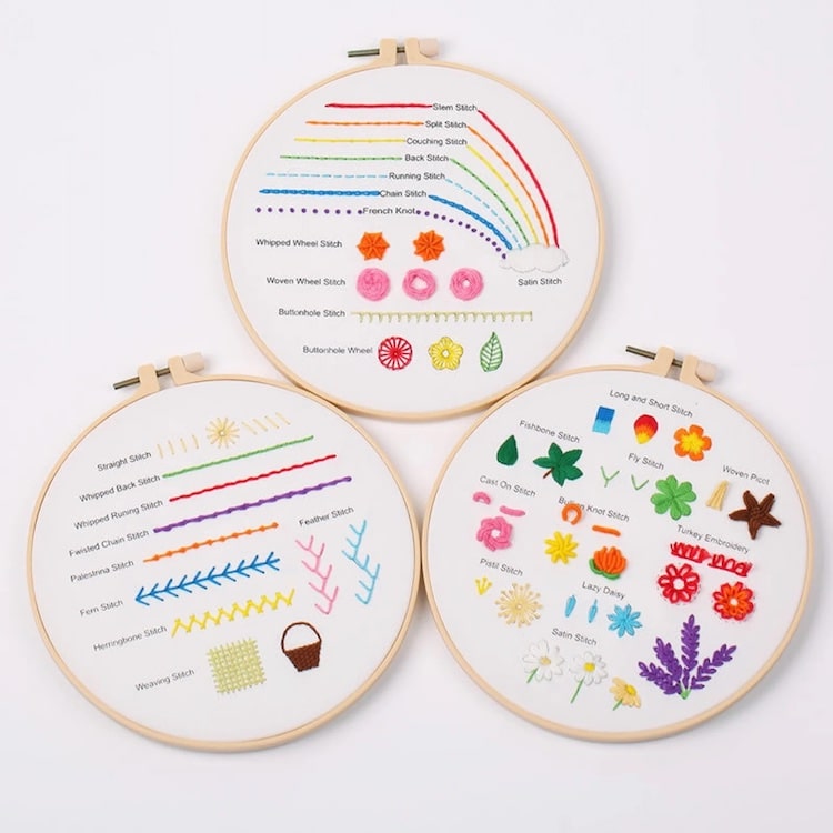 29 Embroidery Patterns That You Can Start Sewing Today