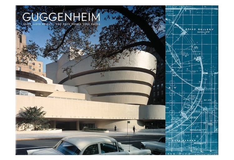Guggenheim Museum Double-Sided Puzzle by Galison