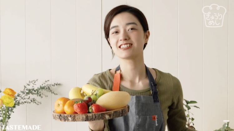 Fruit Flower Sandwiches by Tastemade Japan