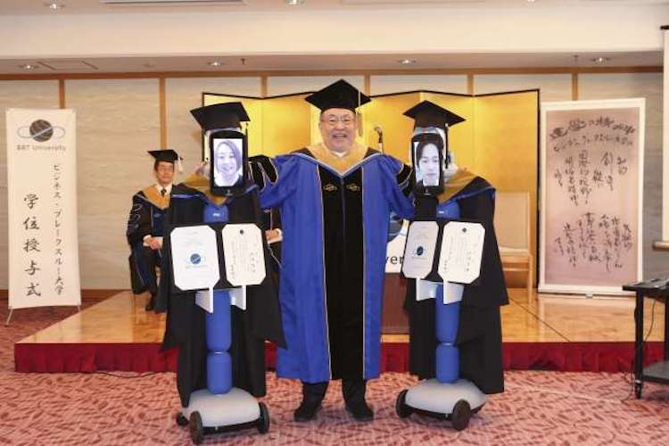 Students in Japan Attend Graduation via Remote Control Robots