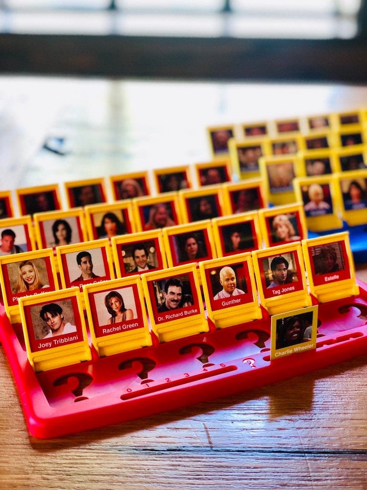 Custom Friends Guess Who Game