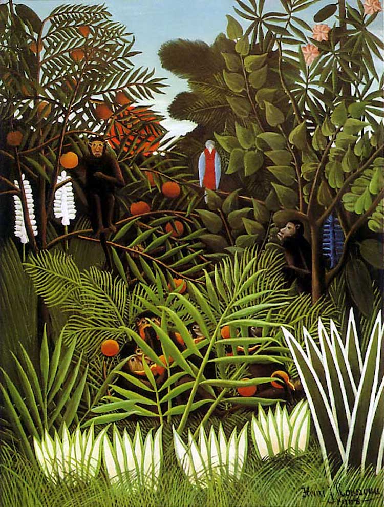 Henri Rousseau Jungle Paintings For Kids Henri Rousseau Jungle Paintings For Kids