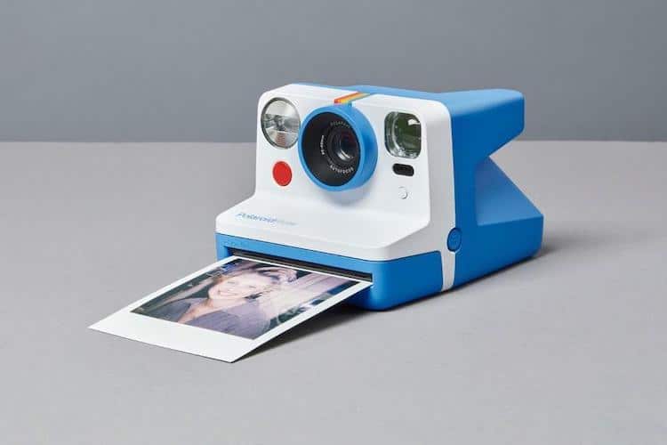 Polaroid Now Instant Camera in Blue