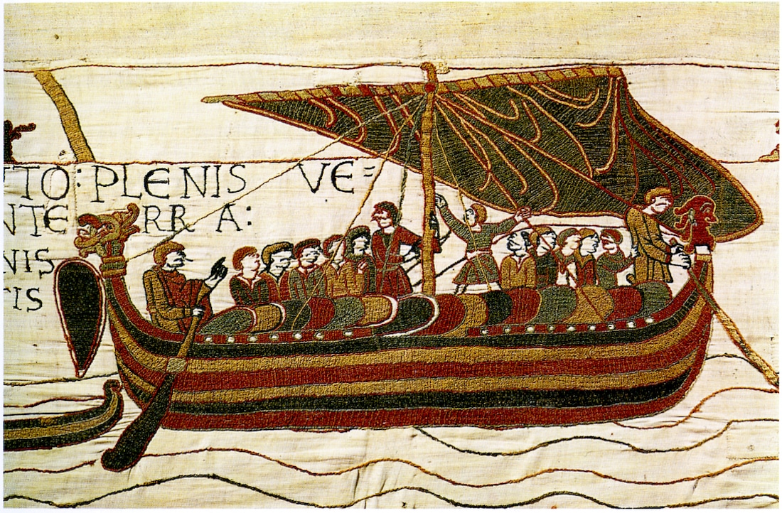 Seafarers Detail of the Bayeux Tapestry
