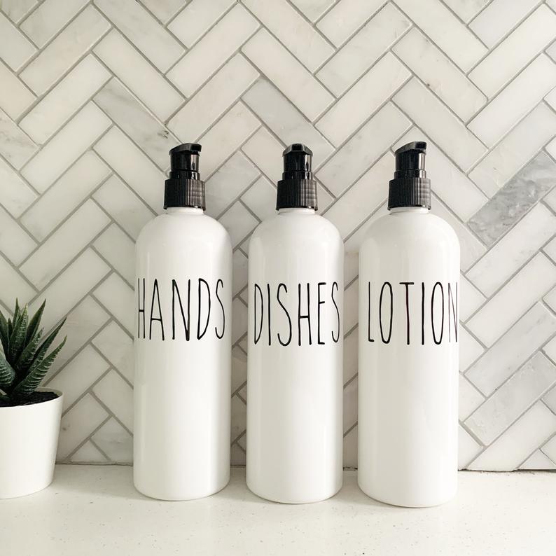 Stylish Pump Bottles