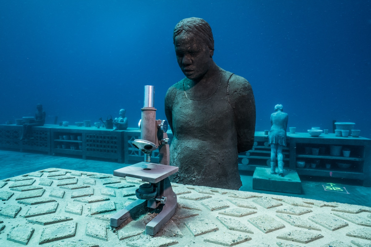 esculturas submarinas de Jason deCaires Taylor