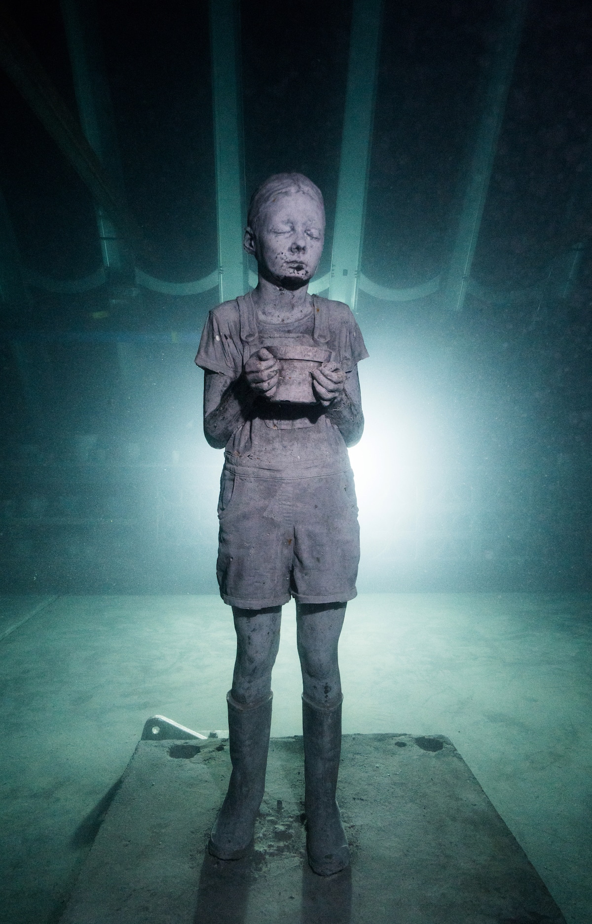 Underwater Sculptures in the Great Barrier Reef