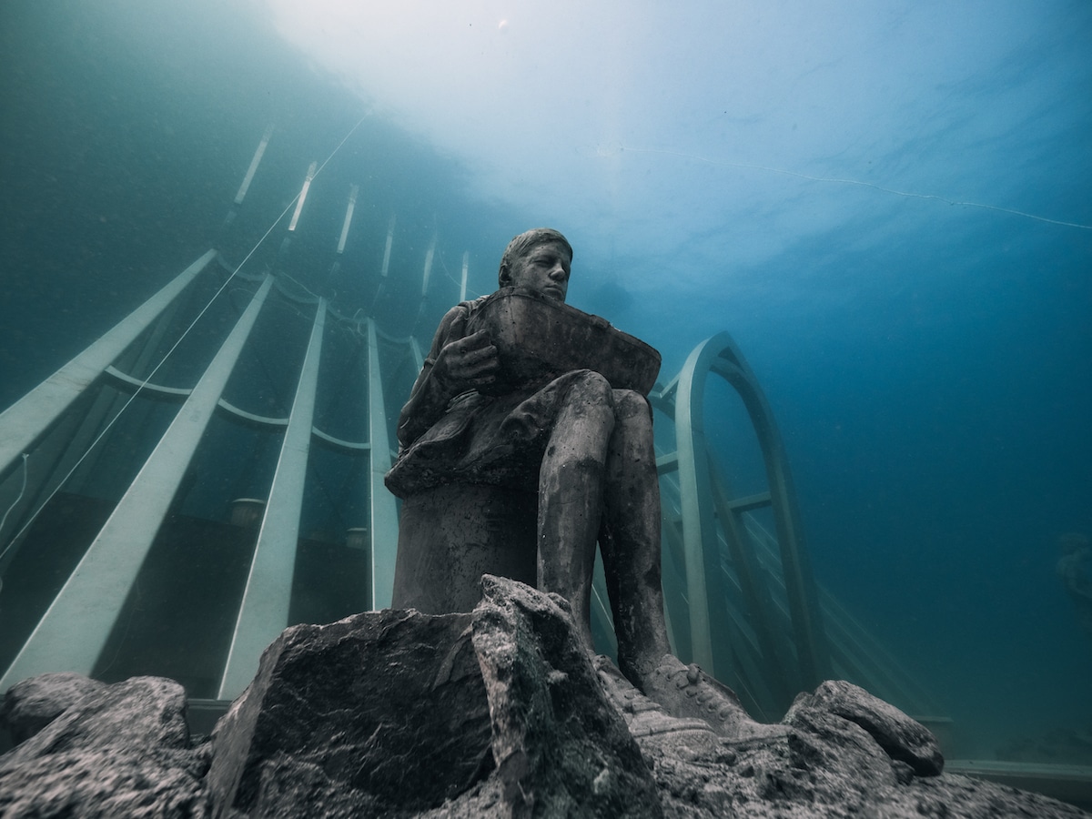 esculturas submarinas de Jason deCaires Taylor