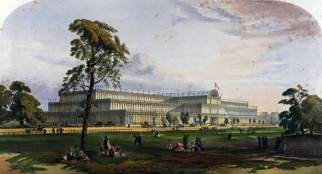Crystal Palace de Londres en 1851