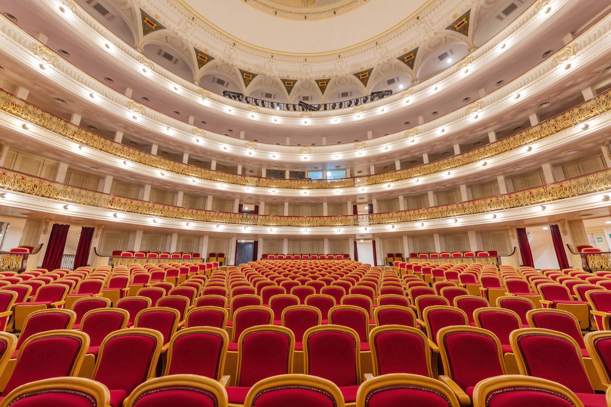 Interior of the Gran Teatro de la Habana, Havana, Cuba