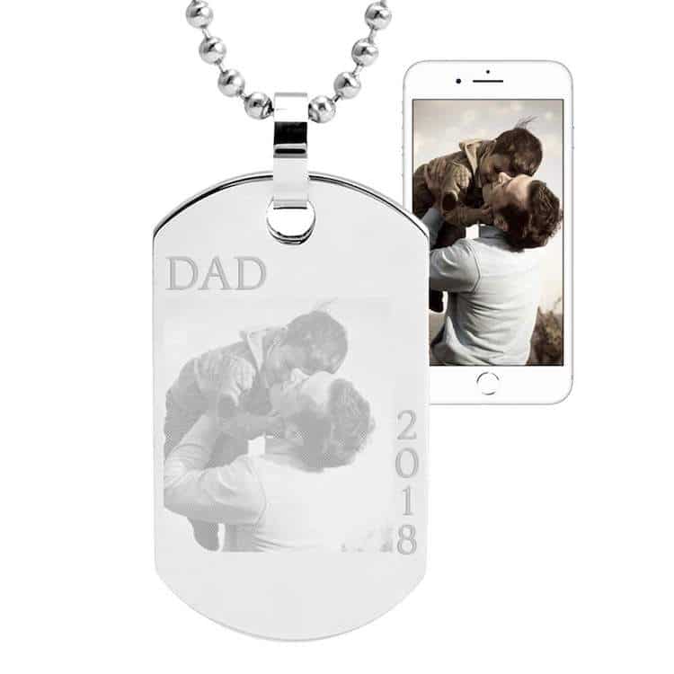 Custom Dog Tag for Father's Day