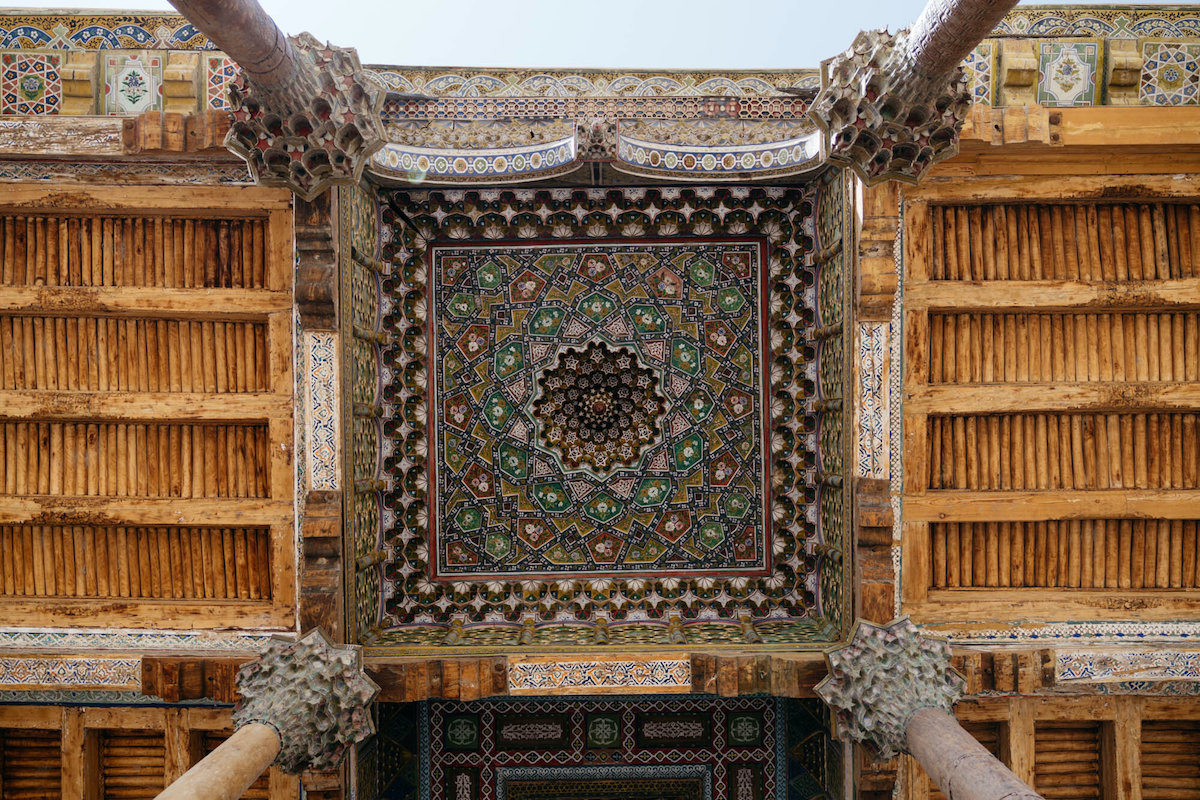 Ceilings of Uzbekistan by Christopher Wilton-Steer