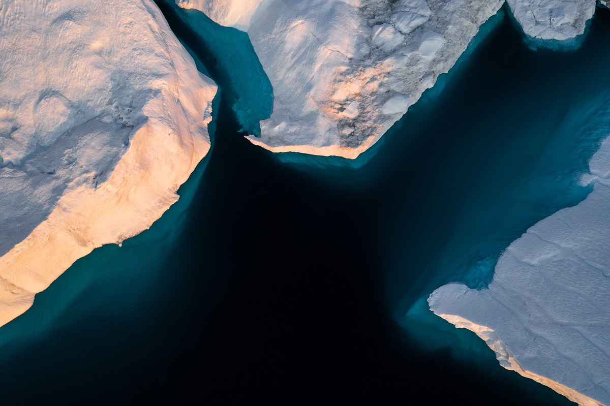 Icebergs in Greenland