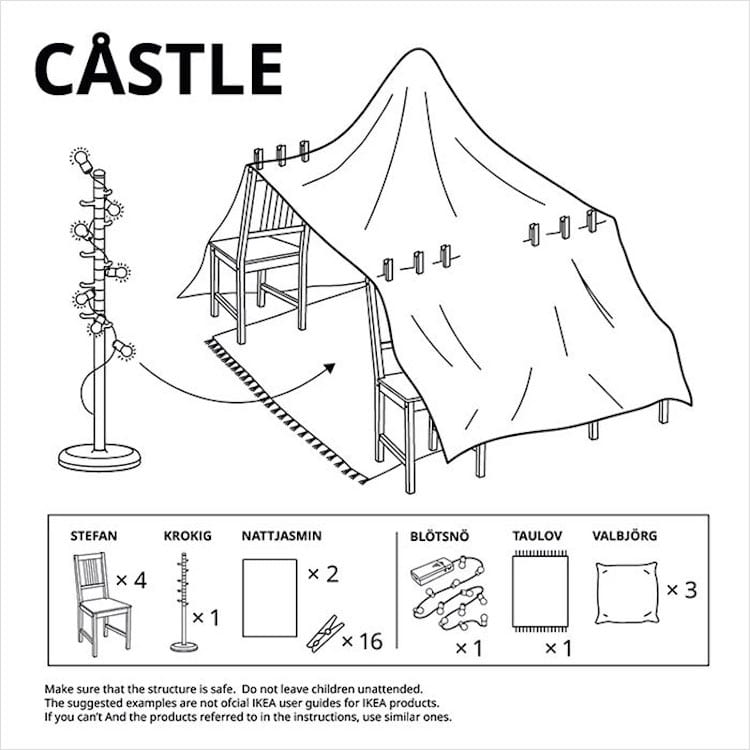 IKEA Furniture Forts