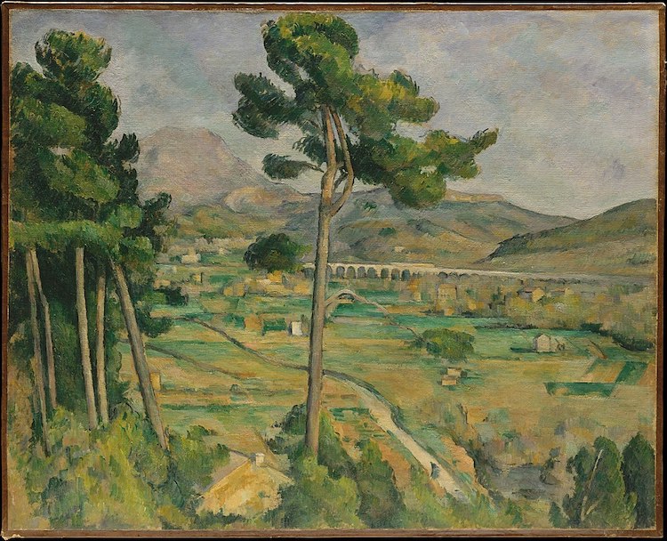 Paisaje de Cézanne