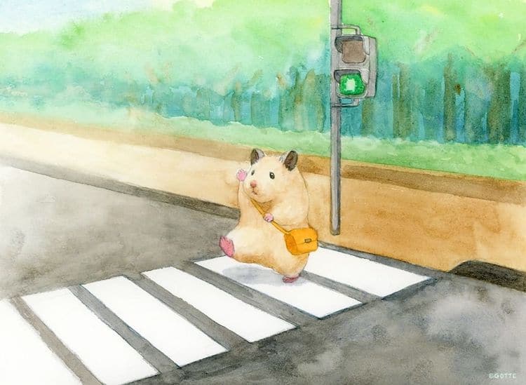 Hamster Illustrations by GOTTE