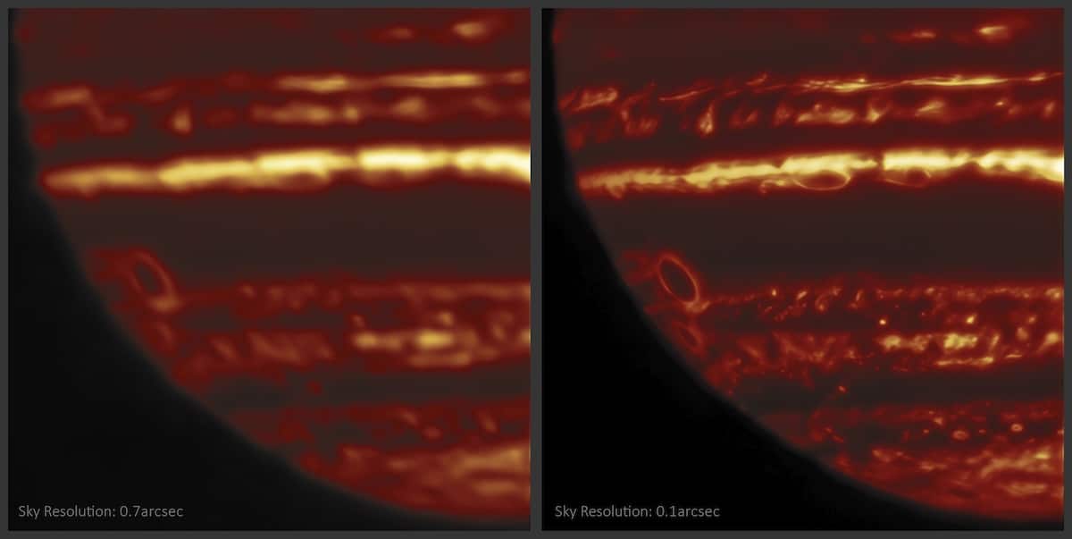 Jupiter Glowing Like a Jack O' Lantern