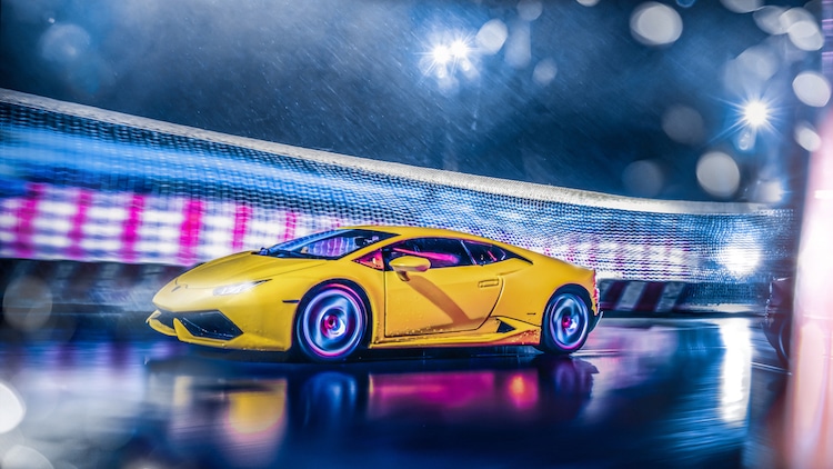 Lamborghini Scale Model Photo Shoot by Kunal Kelkar