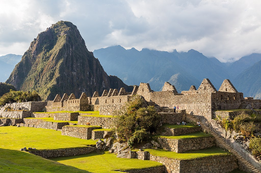 Vista de Machu Picchu durante el día