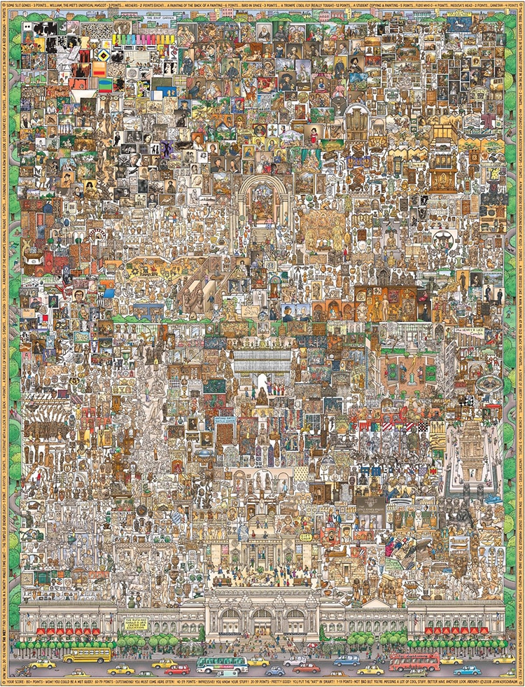 John Kerschaum's Illustrated Map of the MET