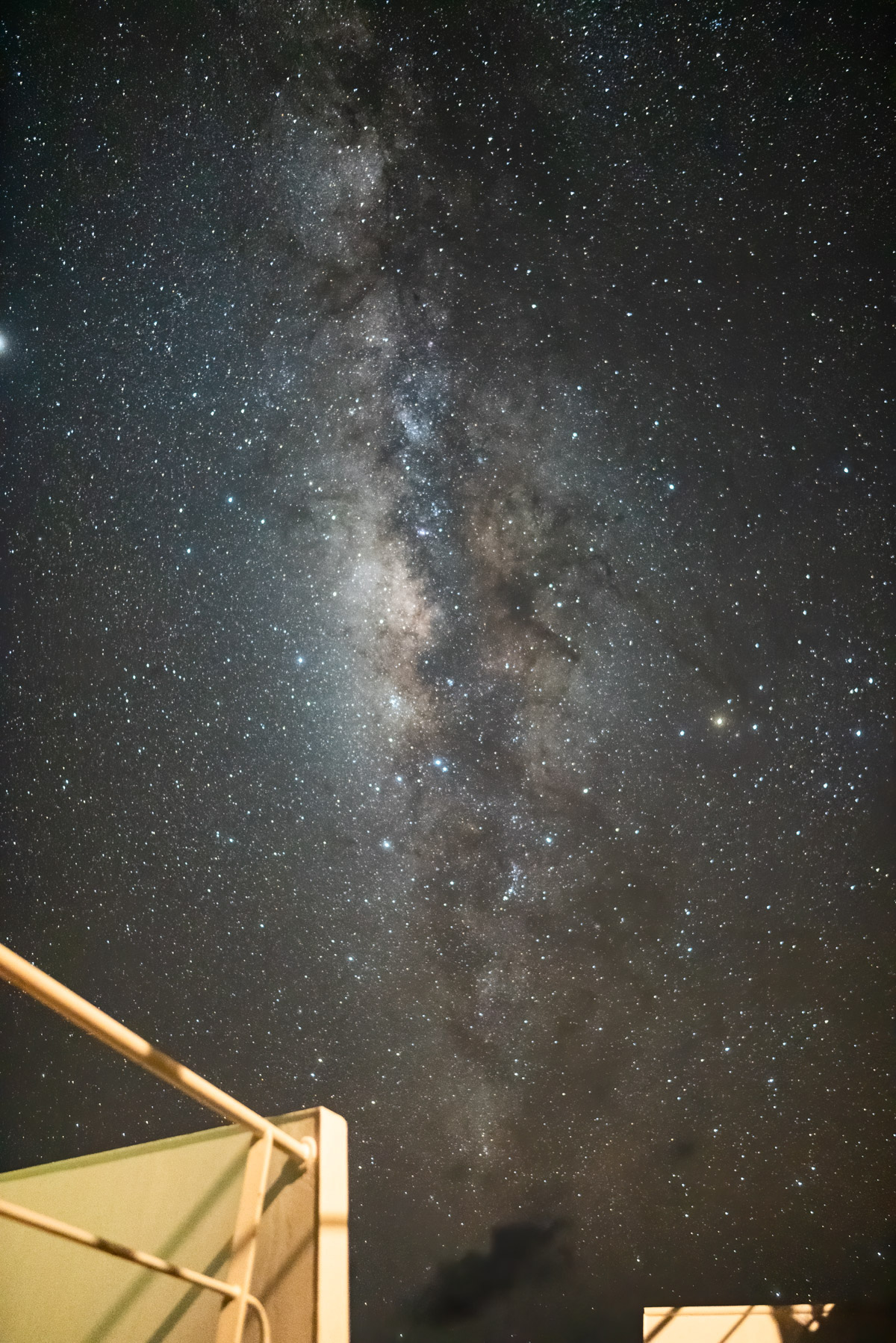 Milky Way from a Cargo Ship by Santiago Olay