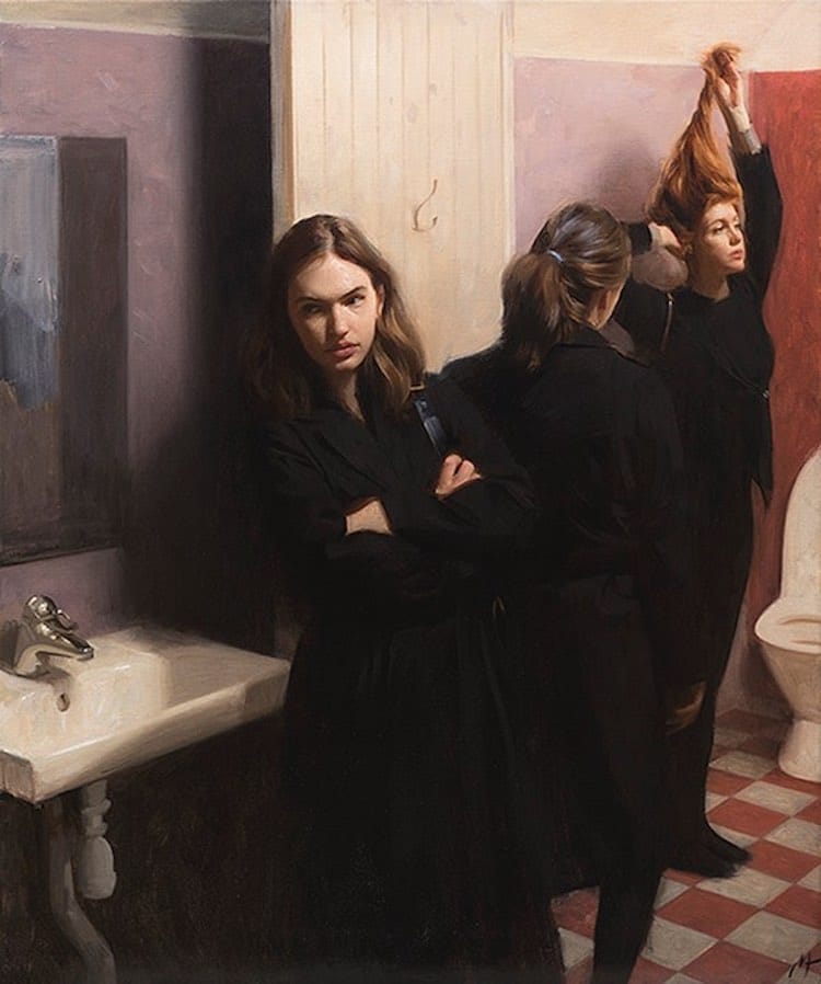 Figurative Paintings by Nick Alm