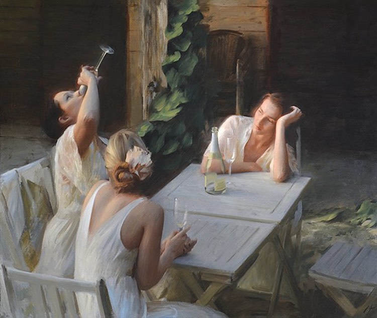 Figurative Paintings by Nick Alm