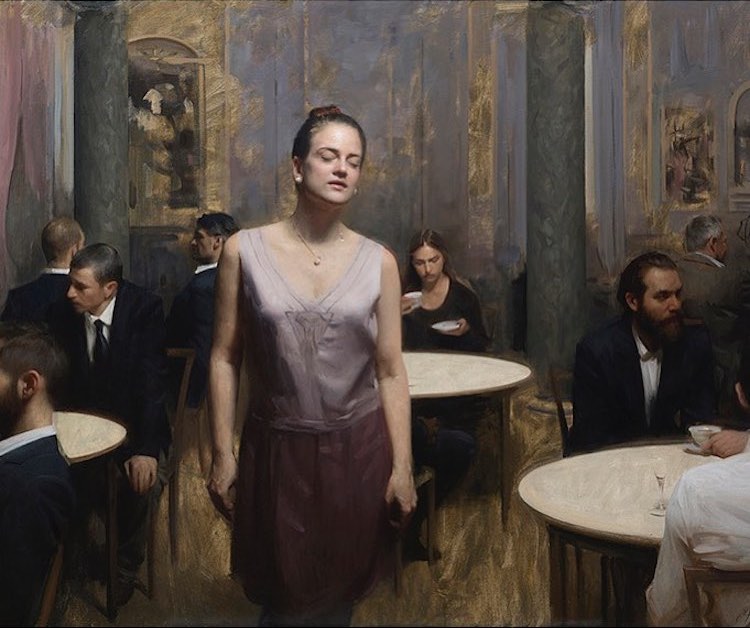 Figurative Paintings by Nick Alm