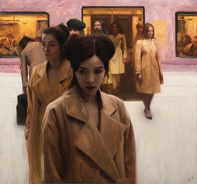 Figurative Paintings by Nick Alm