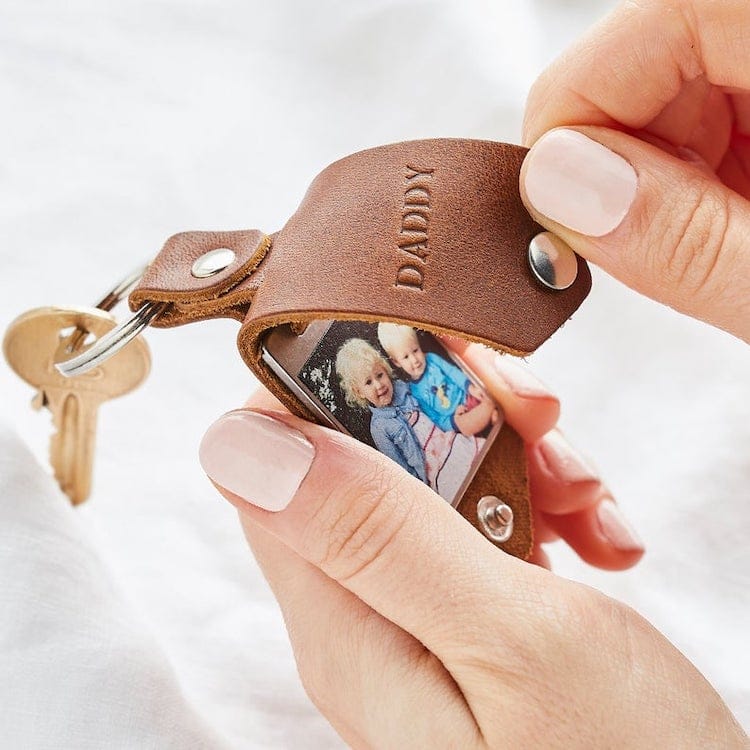 Personalized Father's Day Keychain