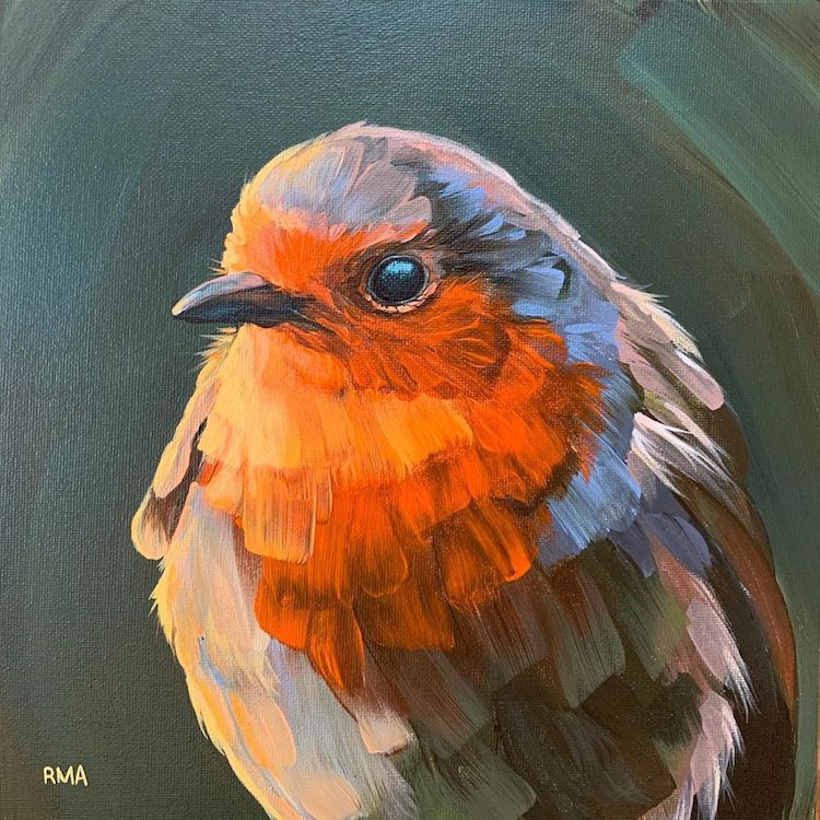 Bird Paintings by Rachel Altschuler