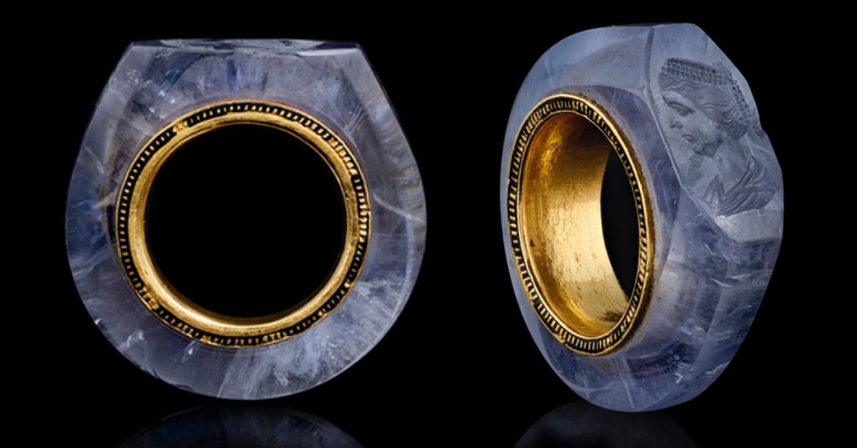 Sapphire Caligula Ring Thumbnail 
