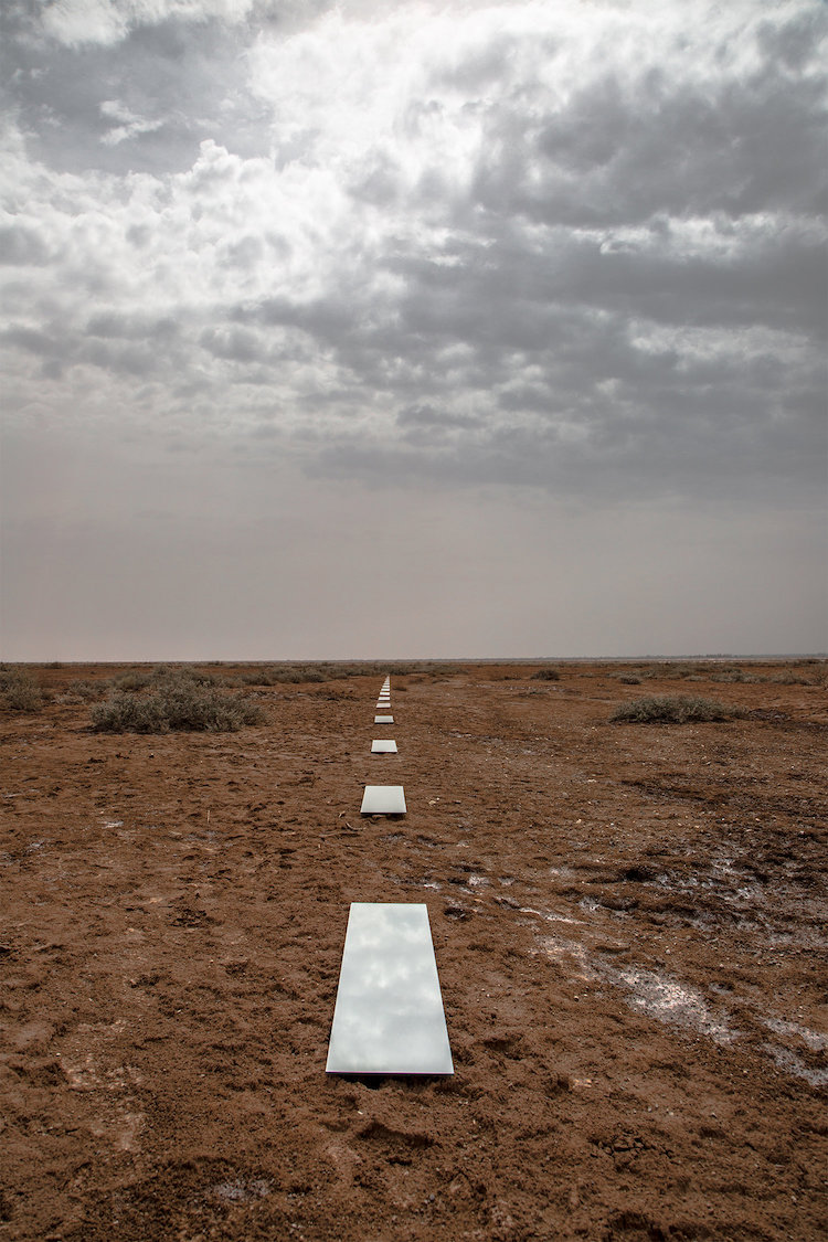 Mirror Installation by Shirin Abedinirad